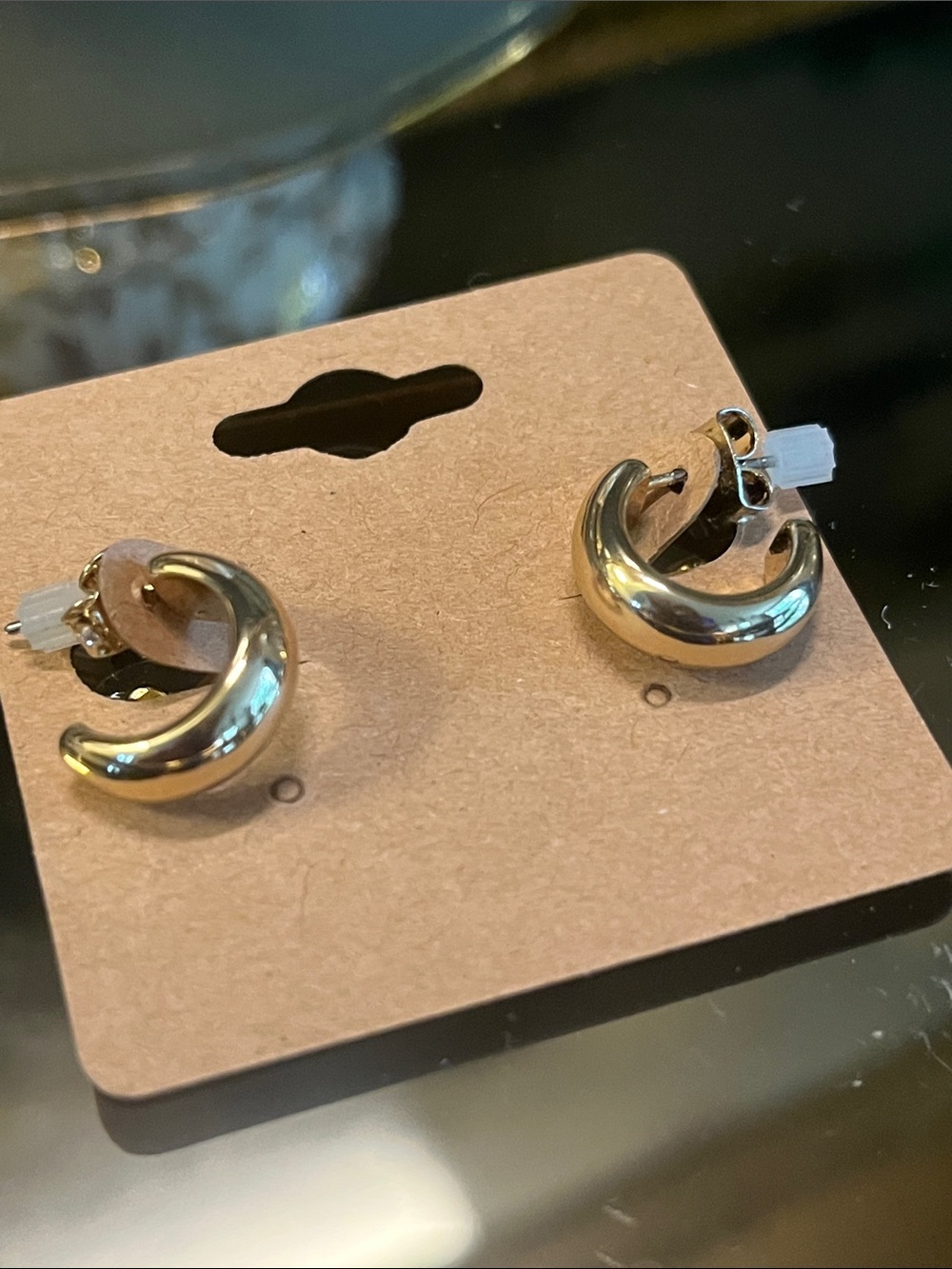 Mini Gold Hoop Earrings